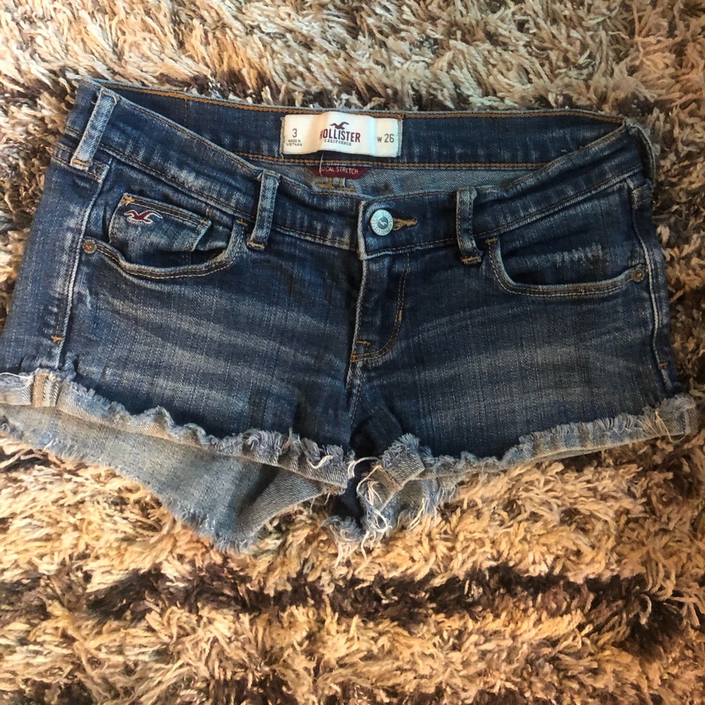 Hollister size 3 jean shorts